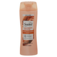 Suave Shampoo, Sleek & Smooth, Silk Protein Infusion, 12.6 Fluid ounce