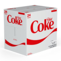 Diet Coke diet Coke  Soda Soft Drink, 24 Each