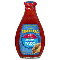 Ortega Taco Sauce, Original, Hot, 16 Ounce