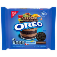 Oreo Chocolate Sandwich Cookies, Dirt Cake Flavor Creme, 10.68 Ounce