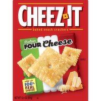 Cheez-It Cheese Crackers, Italian Four, 12.4 Ounce