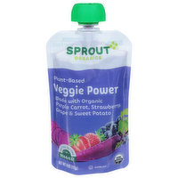Sprout Organics Veggie Power, Plant-Based, 4 Ounce