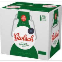 Grolsch Premium Pilsner 12 Pack Bottles, 12 Fluid ounce