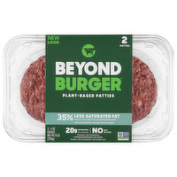 Beyond Burger Patties, Plant-Based, 2 Each
