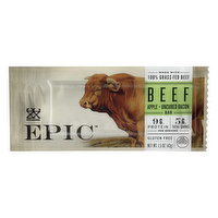 EPIC Beef, Apple + Uncured Bacon, Bar, 1.5 Ounce