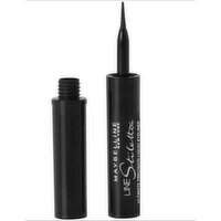 Maybelline Line Stiletto Liquid Eyeliner Blackest Black 501, 0.05 Ounce