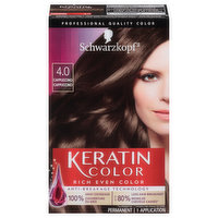 Schwarzkopf Permanent Hair Color, Cappuccino 4.0, 1 Each