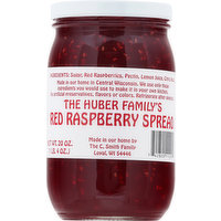The Huber Family's Spread, Red Raspberry, 20 Ounce