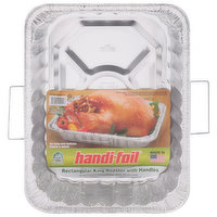 Handi-Foil Roaster Pan with Handles, Rectangular, King, 1 Each