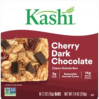Kashi Chewy Granola Bars, Cherry Dark Chocolate, 6 Each