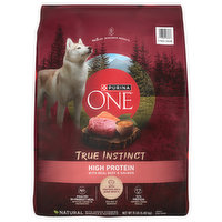 Purina One True Instinct Dog Food, with Real Beef & Salmon, High Protein, Adult, 15 Pound