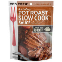 Red Fork Slow Cook Sauce, Sunday Pot Roast, 8 Ounce