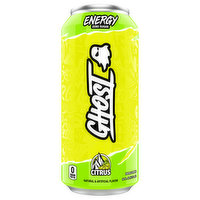 Ghost Energy Drink, Zero Sugar, Citrus, 16 Fluid ounce