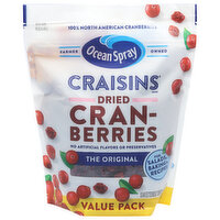 Ocean Spray Craisins Cranberries, The Original, Dried, Value Pack, 24 Ounce