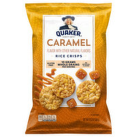 Quaker Rice Crisps, Caramel, 3.52 Ounce