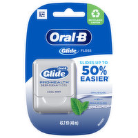 Oral-B  Glide Floss, Deep Clean, Cool Mint, 1 Each