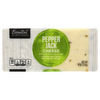Essential Everyday Cheese, Pepper Jack, 8 Ounce