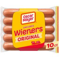 Oscar Mayer Classic Uncured Wieners Hot Dogs, 10 Each