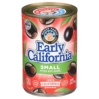 Early California Olives, Pitted Ripe, Small, 6 Ounce