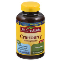 Nature Made Cranberry, Softgels, Value Size, 120 Each