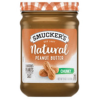 Smucker's Peanut Butter, Natural, Chunky