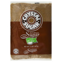 Crystal Sugar Sugar, Dark Brown, 2 Pound