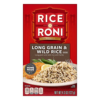 Rice A Roni Long Grain & Wild Rice, Original, 4.3 Ounce