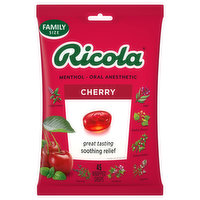 Ricola Drops, Cherry, Family Size, 45 Each