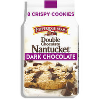 Pepperidge Farm® Nantucket® Crispy Double Dark Chocolate Chunk Cookies, 7.75 Ounce