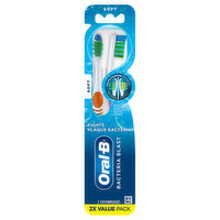 Oral-B Toothbrushes, Soft, Value Pack, 2 Each