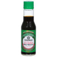 Kikkoman Soy Sauce, Less Sodium, 5 Fluid ounce