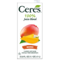 Ceres 100% Juice, Mango, 33.8 Ounce