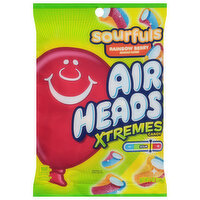 AirHeads Xtremes Candy, Rainbow Berry, Sourfuls, 6 Ounce