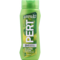 Pert Shampoo & Conditioner, 2 in 1, Classic Clean, for Normal Hair, 13.5 Ounce