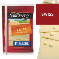 SARGENTO Sargento® Sliced Swiss Natural Cheese, 11 slices, 7.28 Ounce