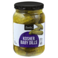 ESSENTIAL EVERYDAY Kosher Dill, Baby, 16 Ounce