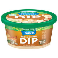 Hidden Valley The Original Ranch Dip, Thick & Creamy, French Onion, 10 Ounce