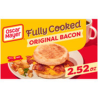 Oscar Mayer Original Fully Cooked Bacon, 2.52 Ounce