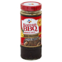 CJ Marinade, Kalbi, Korean BBQ Original Sauce, 16.9 Ounce