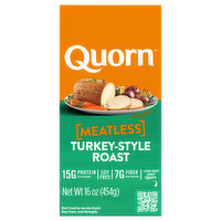 Quorn Meatless Roast, Turkey-Style, 16 Ounce