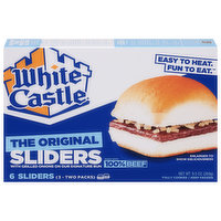 White Castle Sliders, The Original, 6 Each