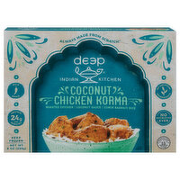 Deep Indian Kitchen Coconut Chicken Korma, Mild Spice, 9 Ounce