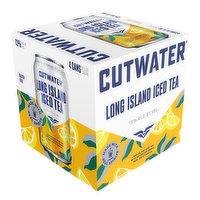 Cutwater Long Island Iced Tea, 4 Cans, 48 Fluid ounce