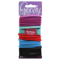 Goody Ouchless Ponytails, No-Metal, Elastics, 30 Each