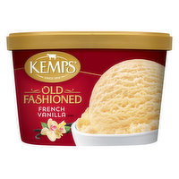 Kemps Old Fashioned Ice Cream, French Vanilla, 1.5 Quart