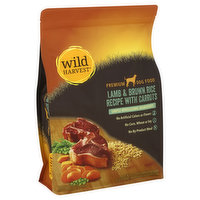 Wild Harvest Dog Food, Premium, Lamb & Brown Rice Recipe with Carrots, 4 Pound