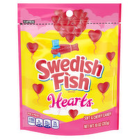 Swedish Fish Candy, Soft & Chewy, Hearts, 10 Ounce