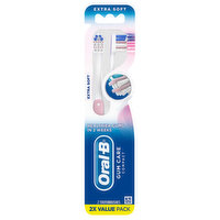 Oral-B Toothbrushes, Gum Care, Extra Soft, 2x Value Pack, 2 Each