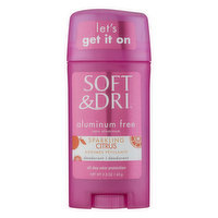 Soft & Dri Soft & Dri Deodorant Sparkling Citrus, 2.3 Ounce