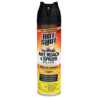 Hot Shot Ant, Roach & Spider Killer, Lemon Scent, 17.5 Ounce